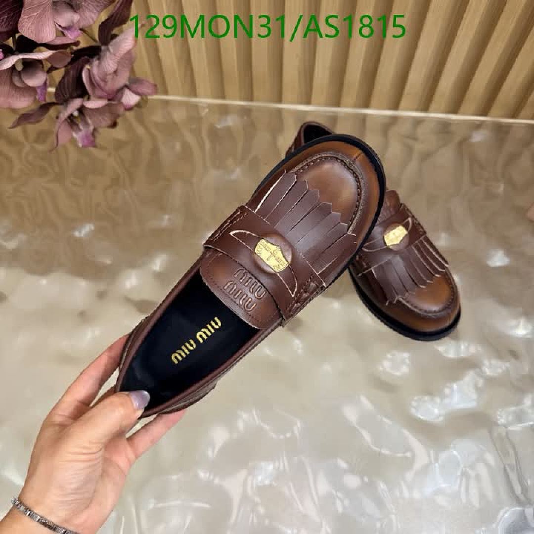 Miu Miu-Women Shoes Code: AS1815 $: 129USD