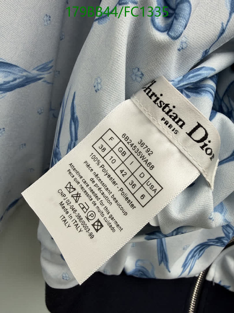 Dior-Clothing Code: FC1335 $: 179USD