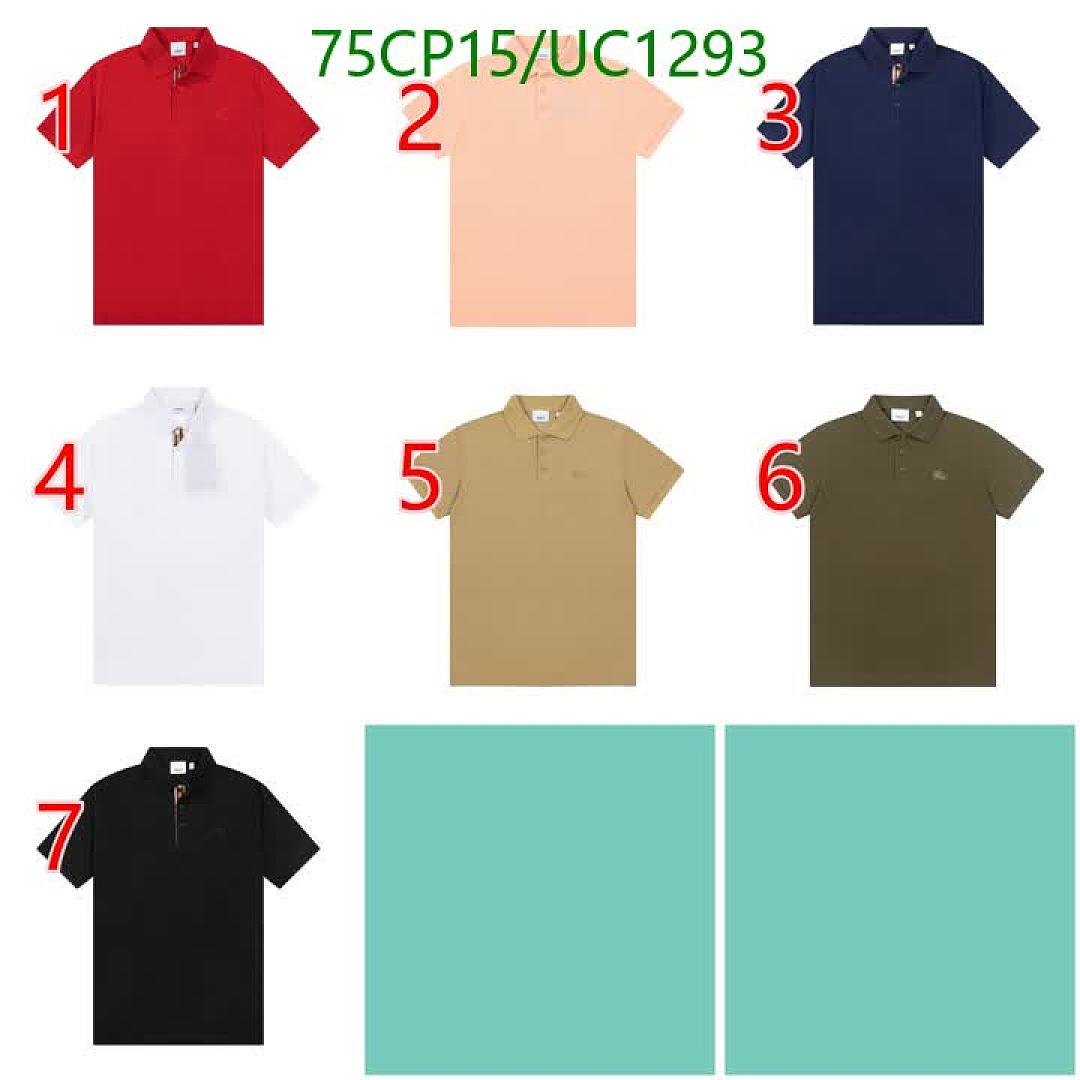 Burberry-Clothing Code: UC1293 $: 75USD