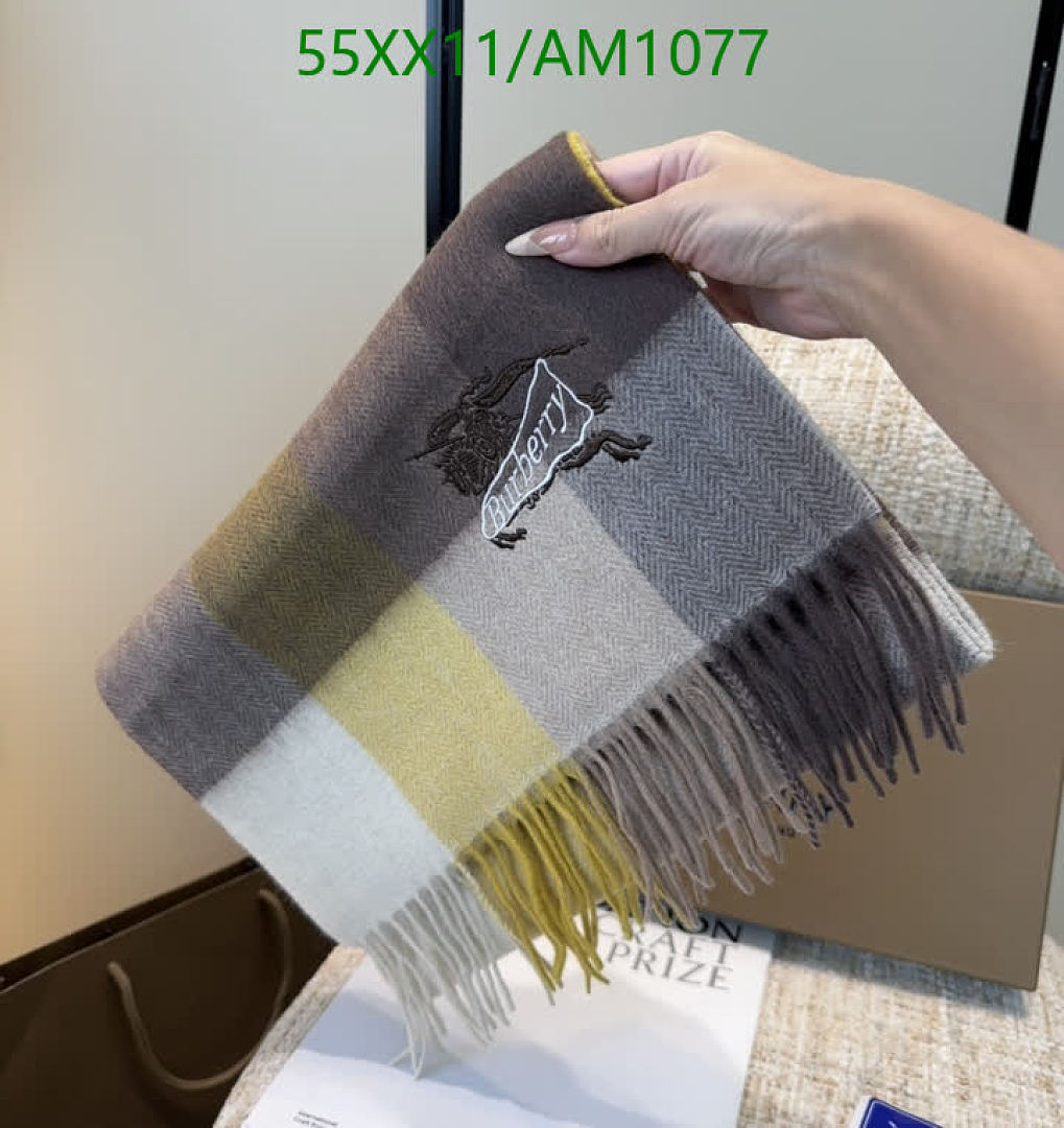 Burberry-Scarves Code: AM1077 $: 55USD