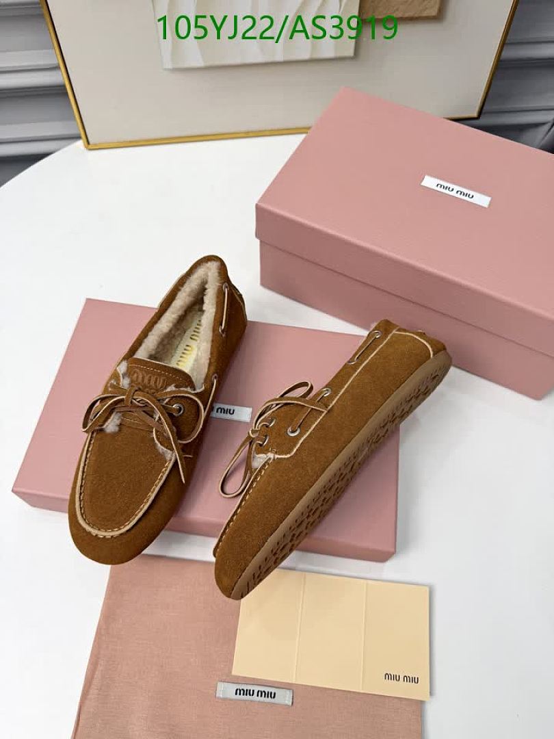 Miu Miu-Women Shoes Code: AS3919 $: 105USD
