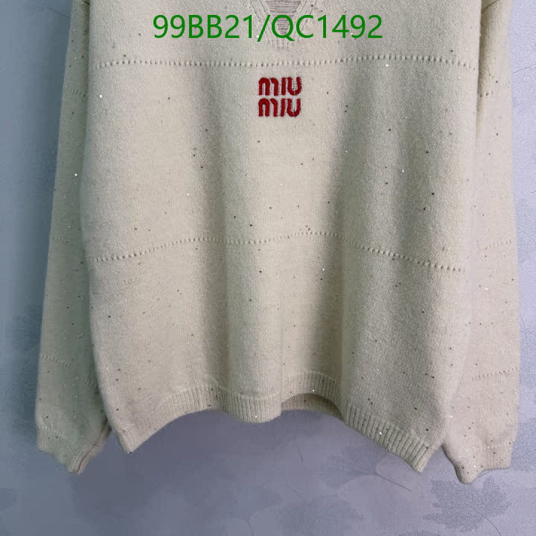 Miu Miu-Clothing Code: QC1492 $: 99USD