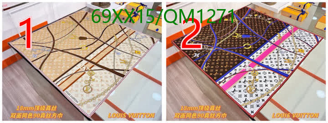 LV-Scarves Code: QM1271 $: 69USD