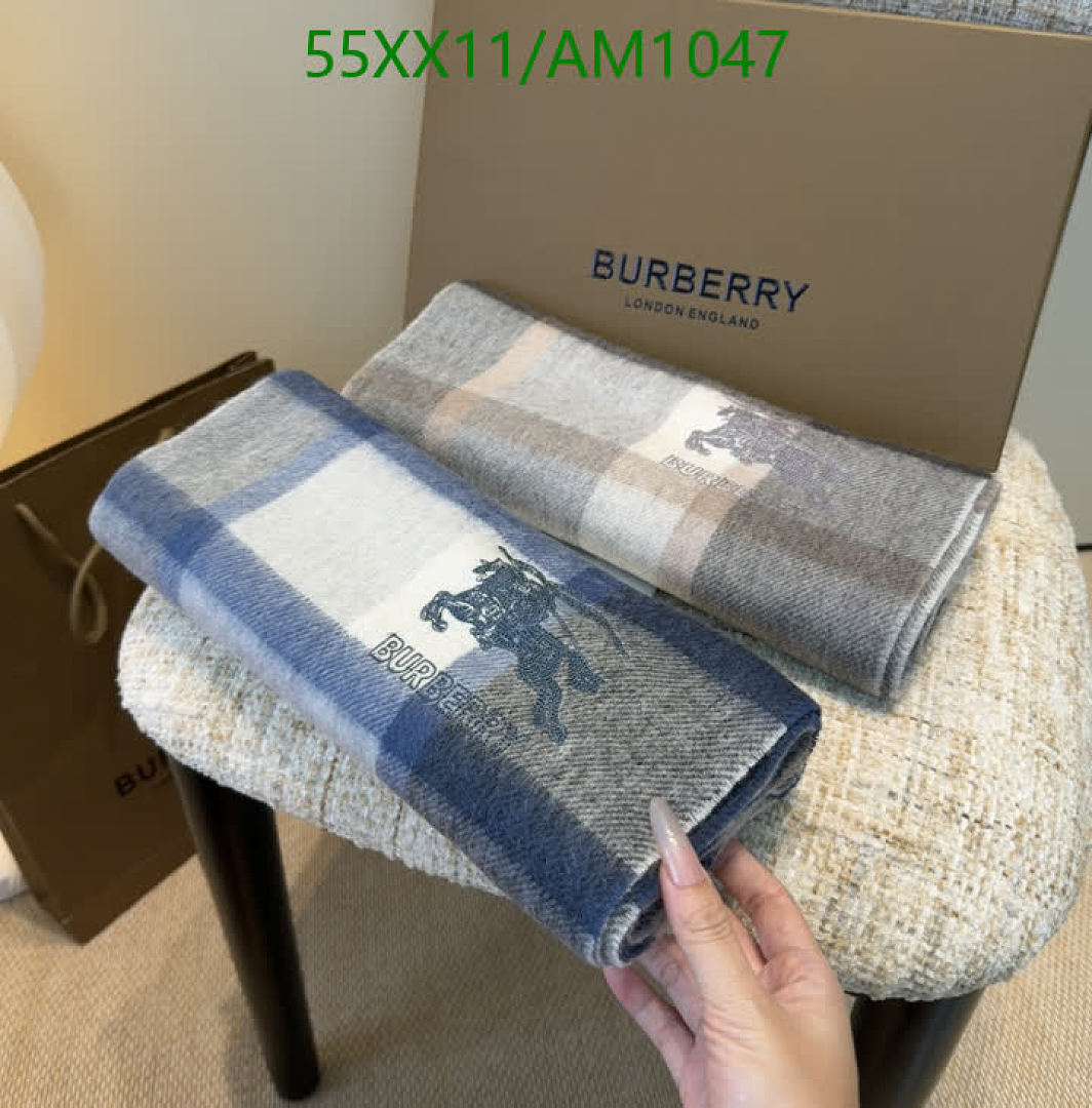 Burberry-Scarves Code: AM1047 $: 55USD