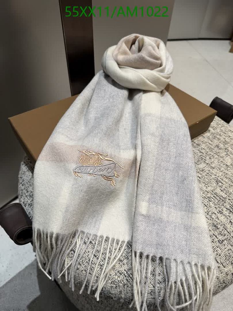 Burberry-Scarves Code: AM1022 $: 55USD