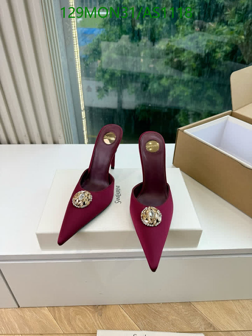 YSL-Women Shoes Code: AS1118 $: 129USD