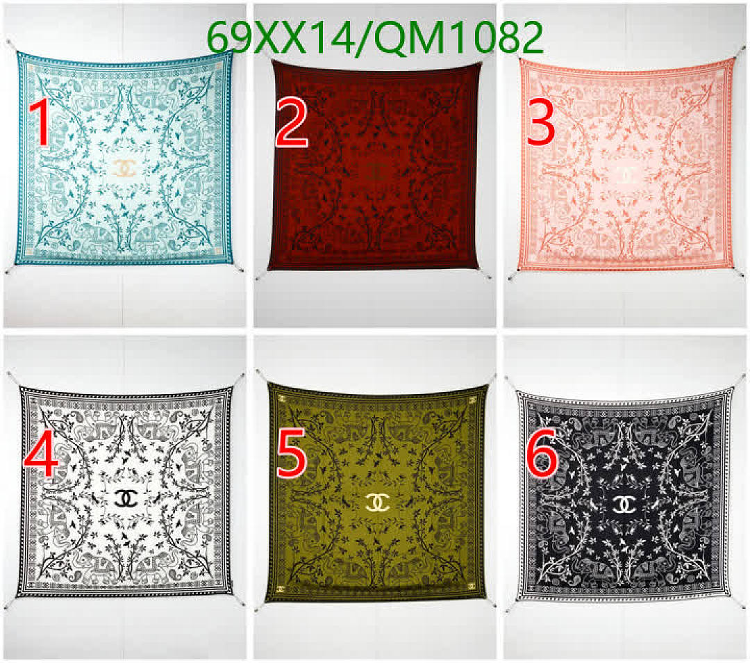 Chanel-Scarves Code: QM1082 $: 69USD