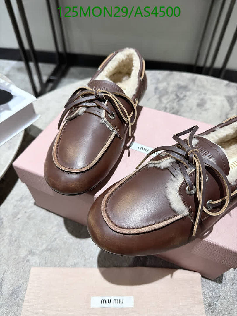 Miu Miu-Women Shoes Code: AS4500 $: 125USD