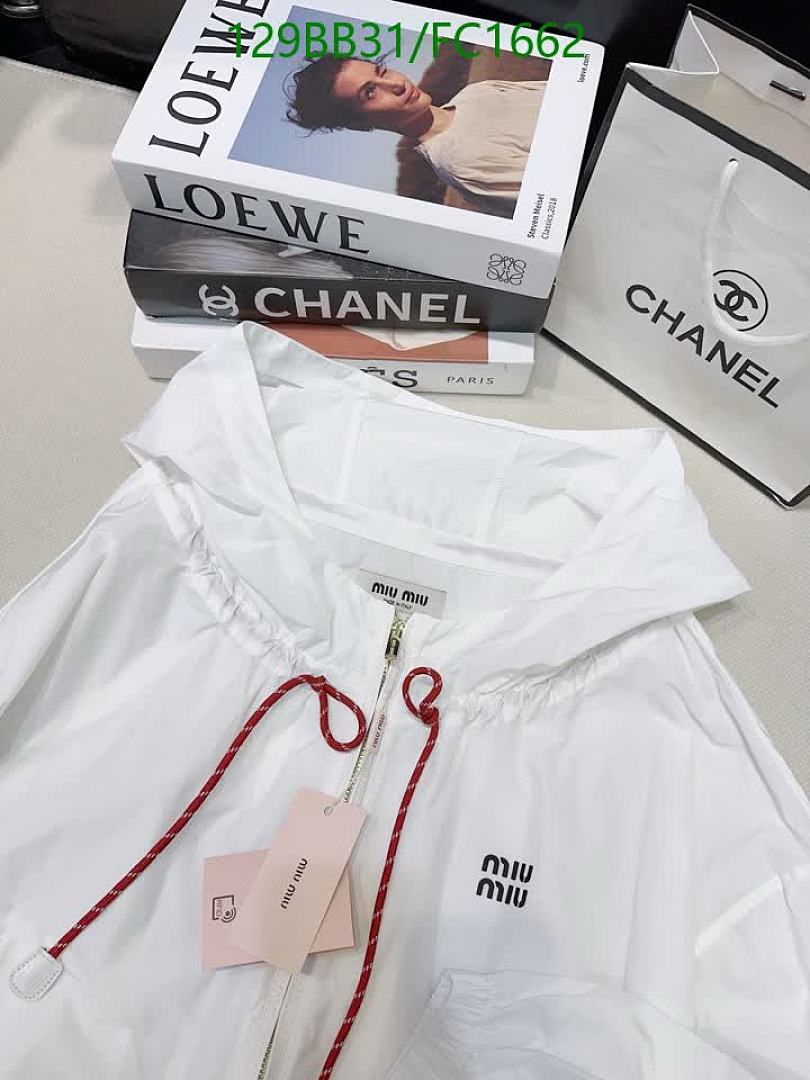 Miu Miu-Clothing Code: FC1662 $: 129USD