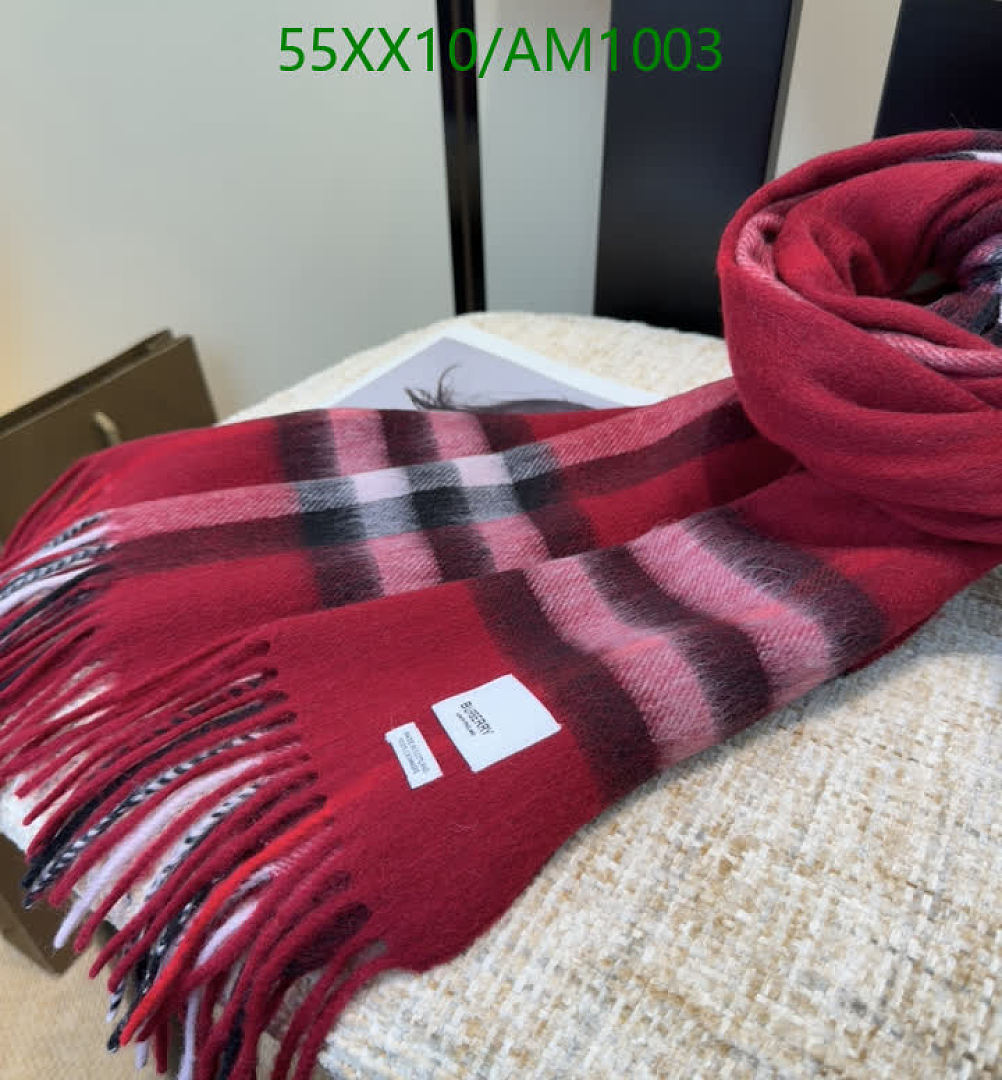 Burberry-Scarves Code: AM1003 $: 55USD