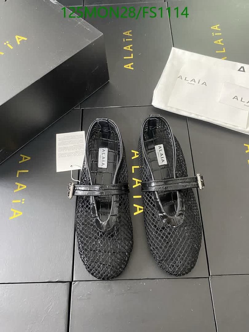Alaia-Women Shoes Code: FS1114 $: 125USD
