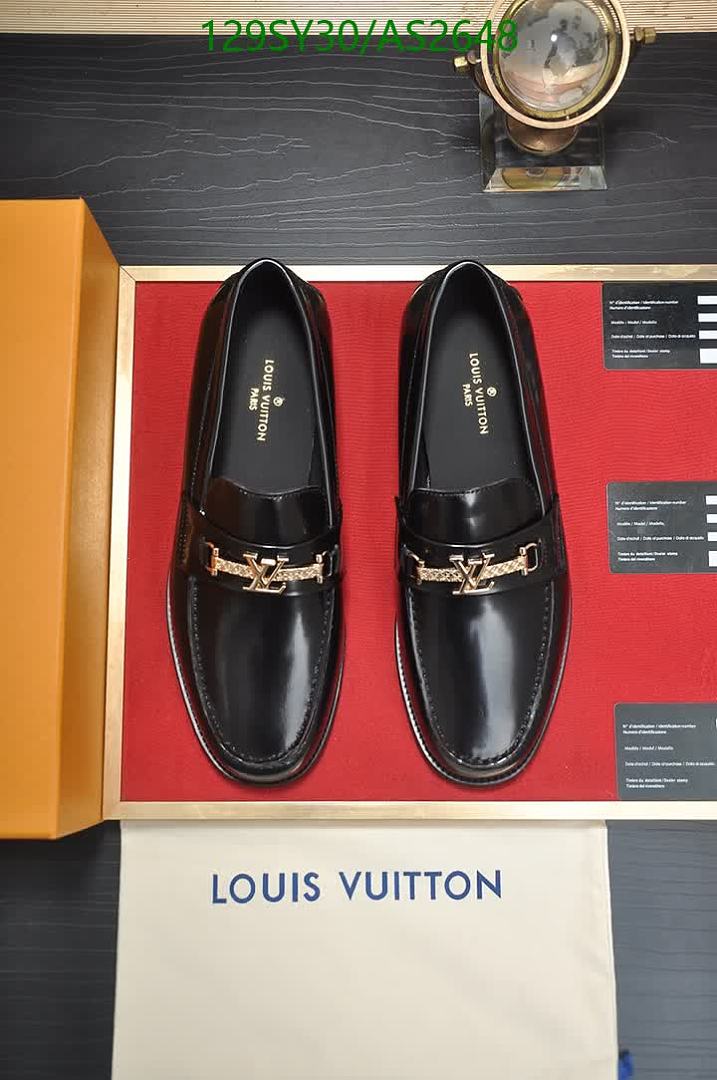 LV-Men shoes Code: AS2648 $: 129USD