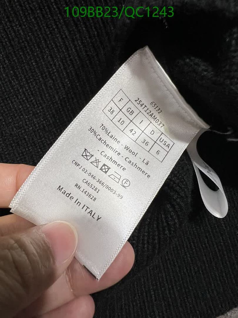 Dior-Clothing Code: QC1243 $: 109USD