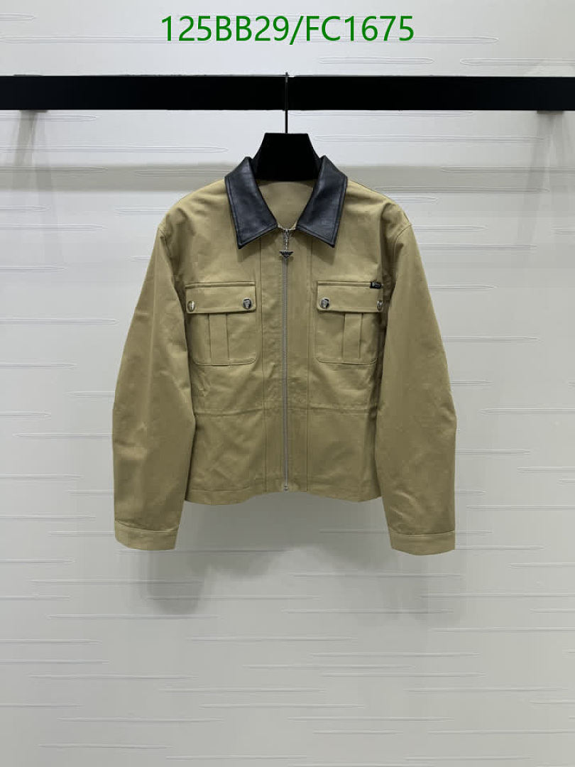 Prada-Clothing Code: FC1675 $: 125USD