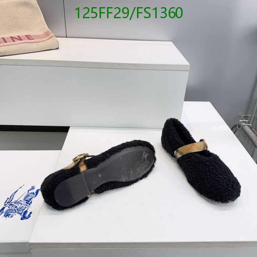 Burberry-Women Shoes Code: FS1360 $: 125USD