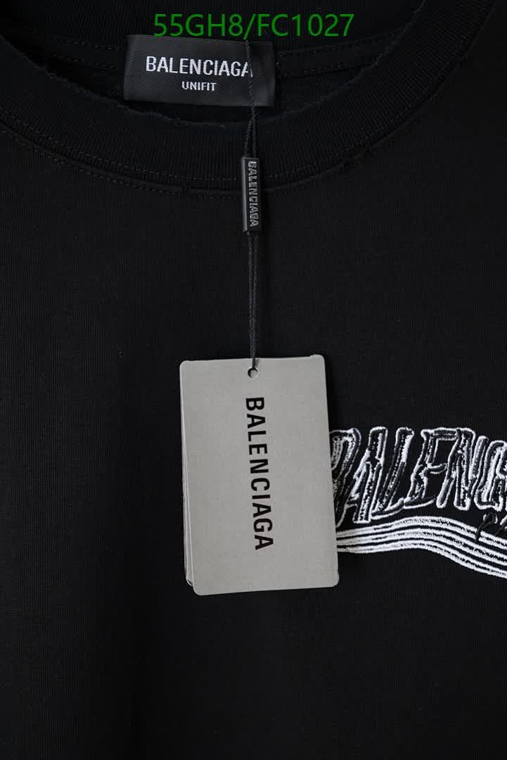 Balenciaga-Clothing Code: FC1027 $: 55USD