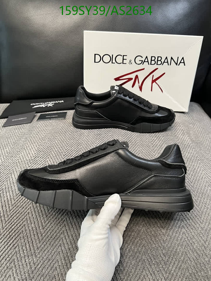 D&G-Men shoes Code: AS2634 $: 159USD