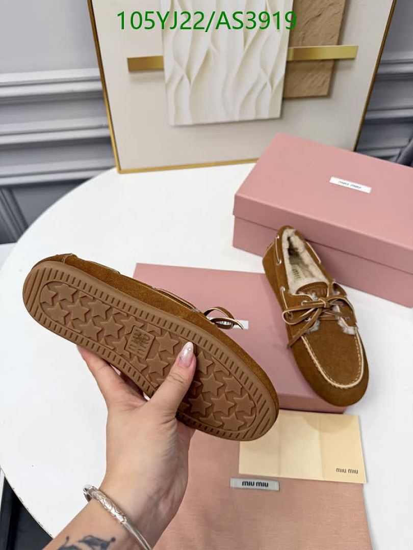 Miu Miu-Women Shoes Code: AS3919 $: 105USD