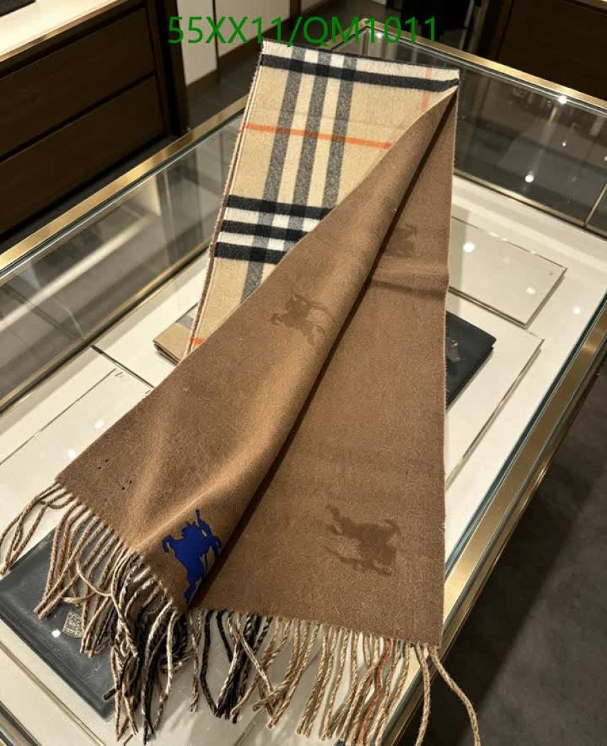 Burberry-Scarves Code: QM1011 $: 55USD