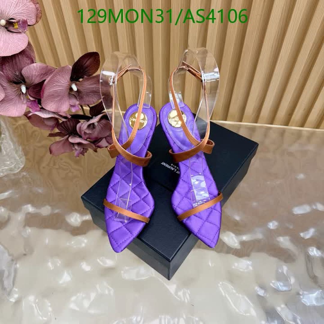 YSL-Women Shoes Code: AS4106 $: 129USD