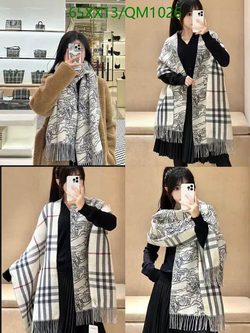 Burberry-Scarves Code: QM1026 $: 65USD