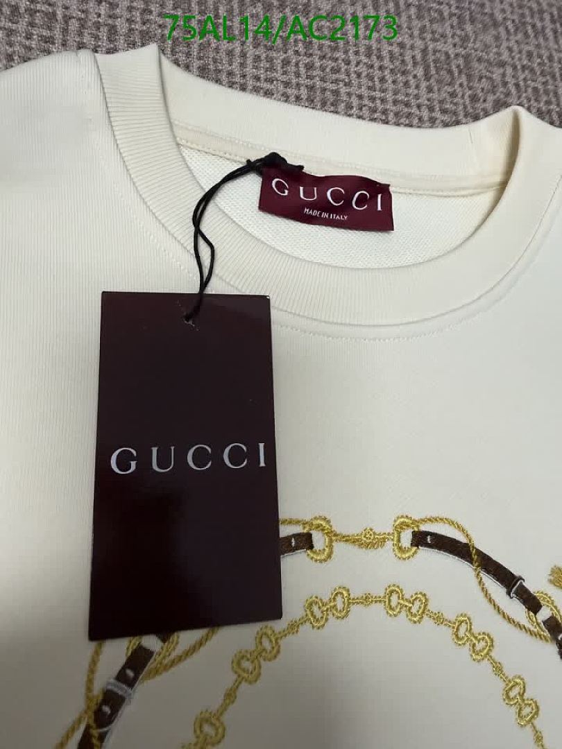 Gucci-Clothing Code: AC2173 $: 75USD