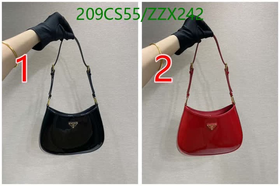Prada-BagsMirror Quality Code: ZZX242 $: 209USD