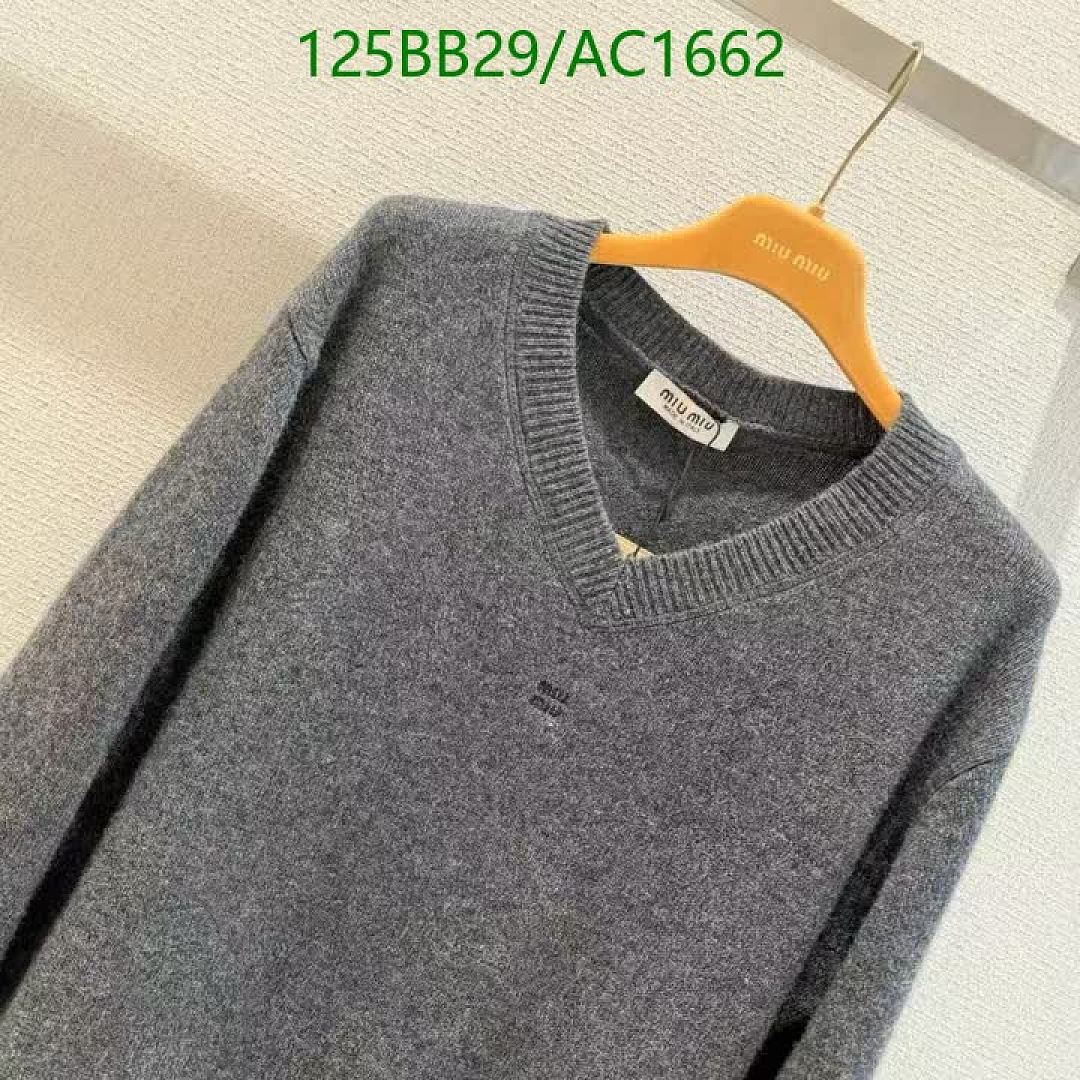 Miu Miu-Clothing Code: AC1662 $: 125USD