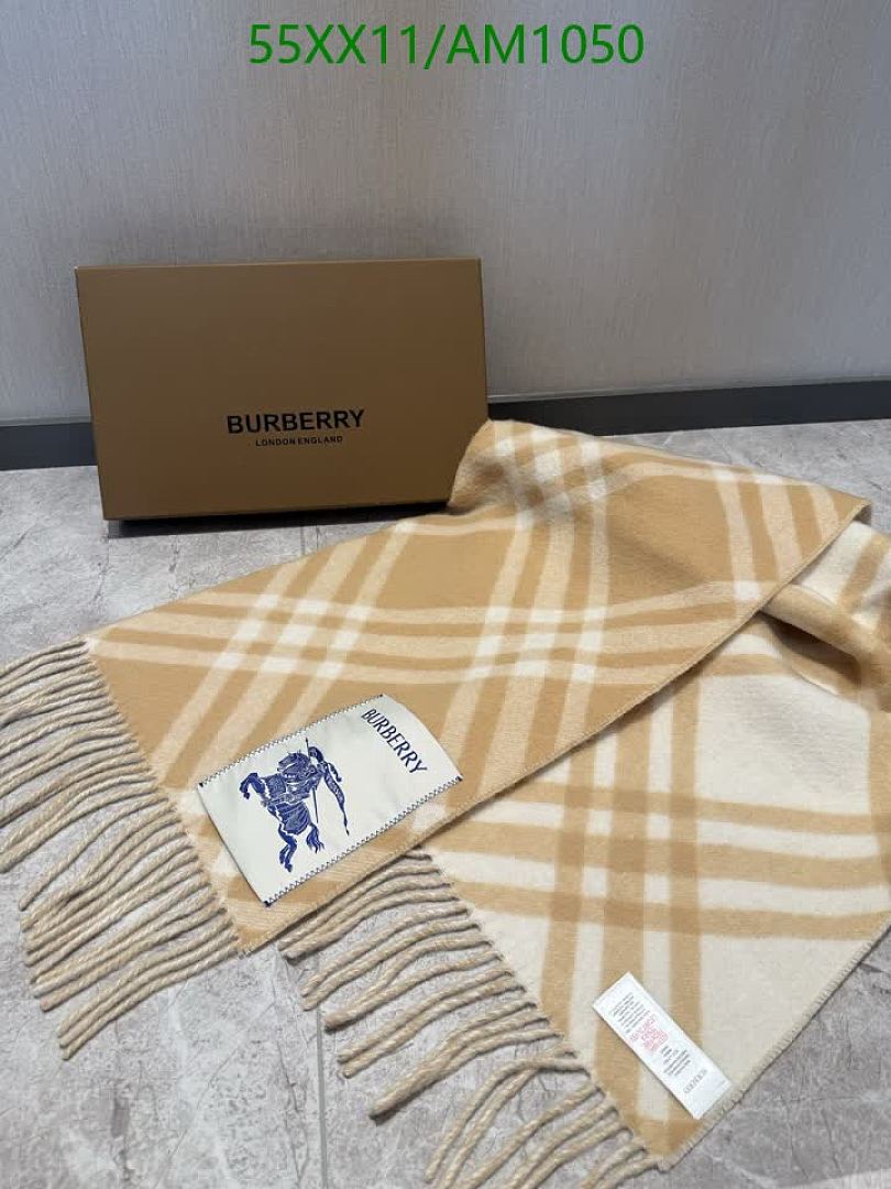 Burberry-Scarves Code: AM1050 $: 55USD