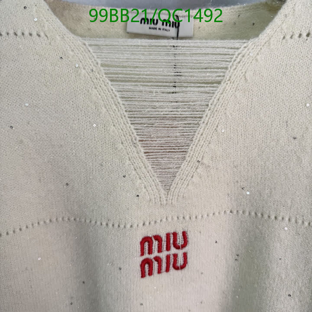Miu Miu-Clothing Code: QC1492 $: 99USD