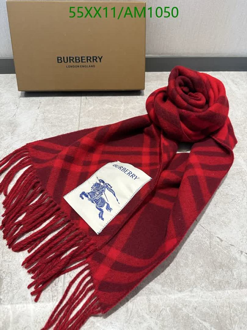 Burberry-Scarves Code: AM1050 $: 55USD