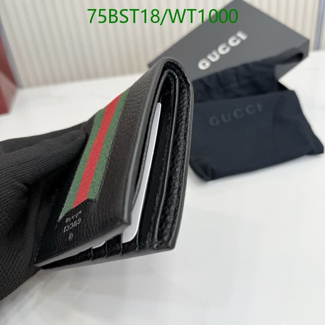 Gucci-WalletsMirror Quality Code: WT1000 $: 75USD
