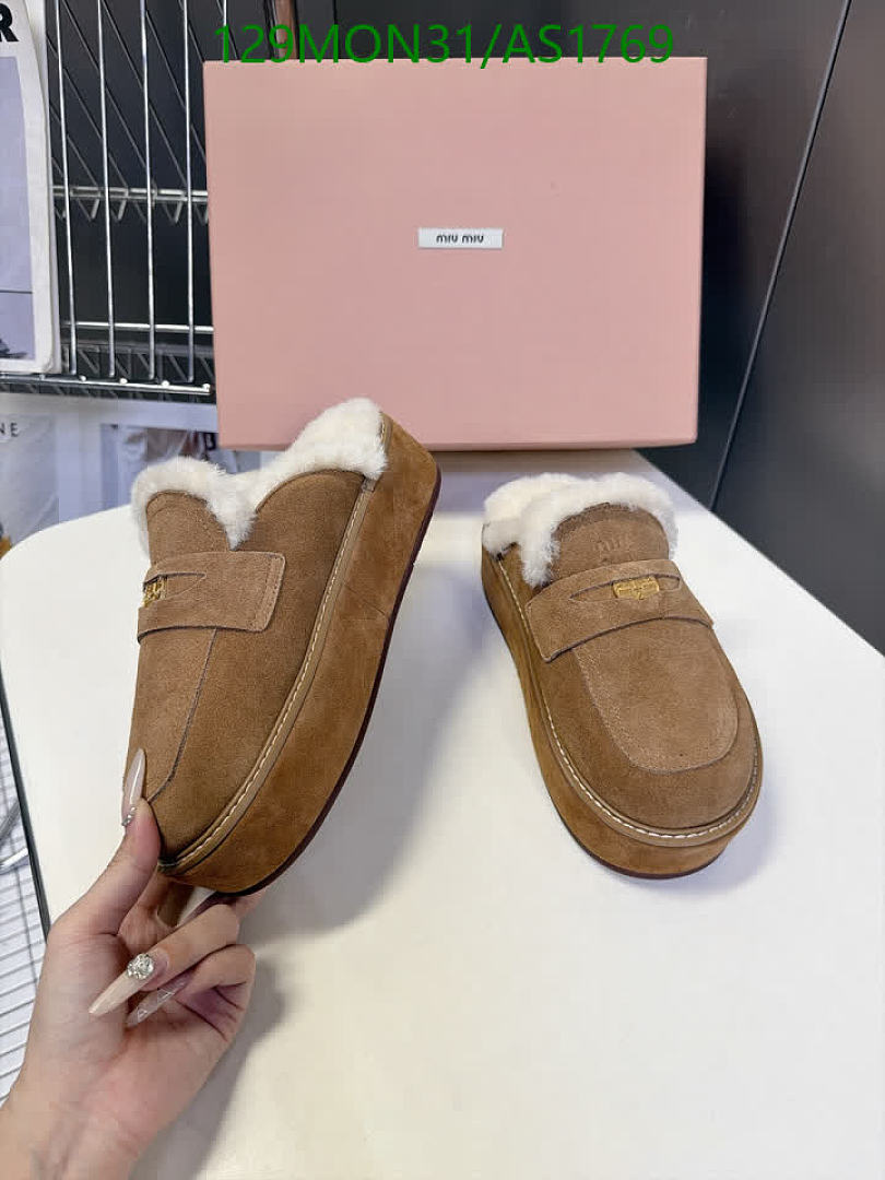 Miu Miu-Women Shoes Code: AS1769 $: 129USD
