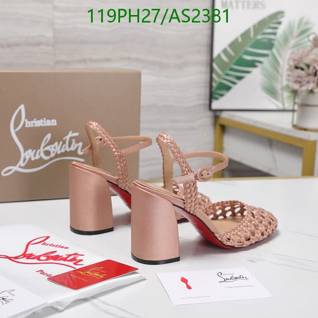 Christian Louboutin-Women Shoes Code: AS2381 $: 119USD