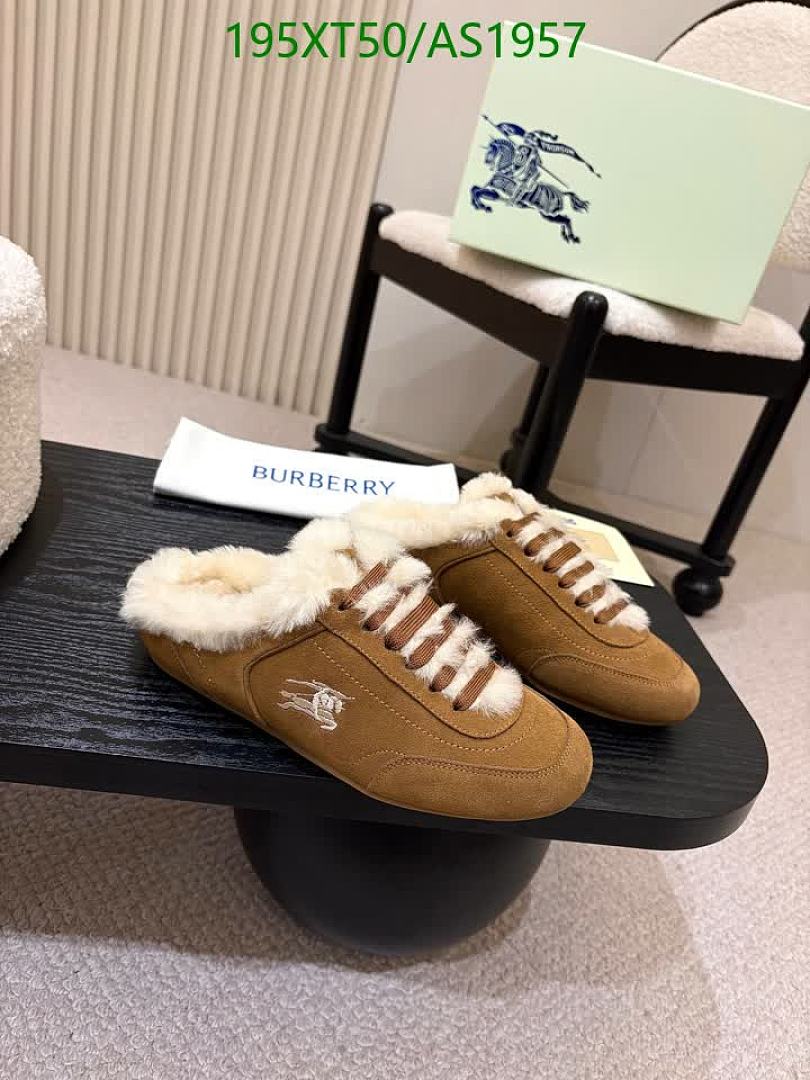 Burberry-Women Shoes Code: AS1957 $: 195USD