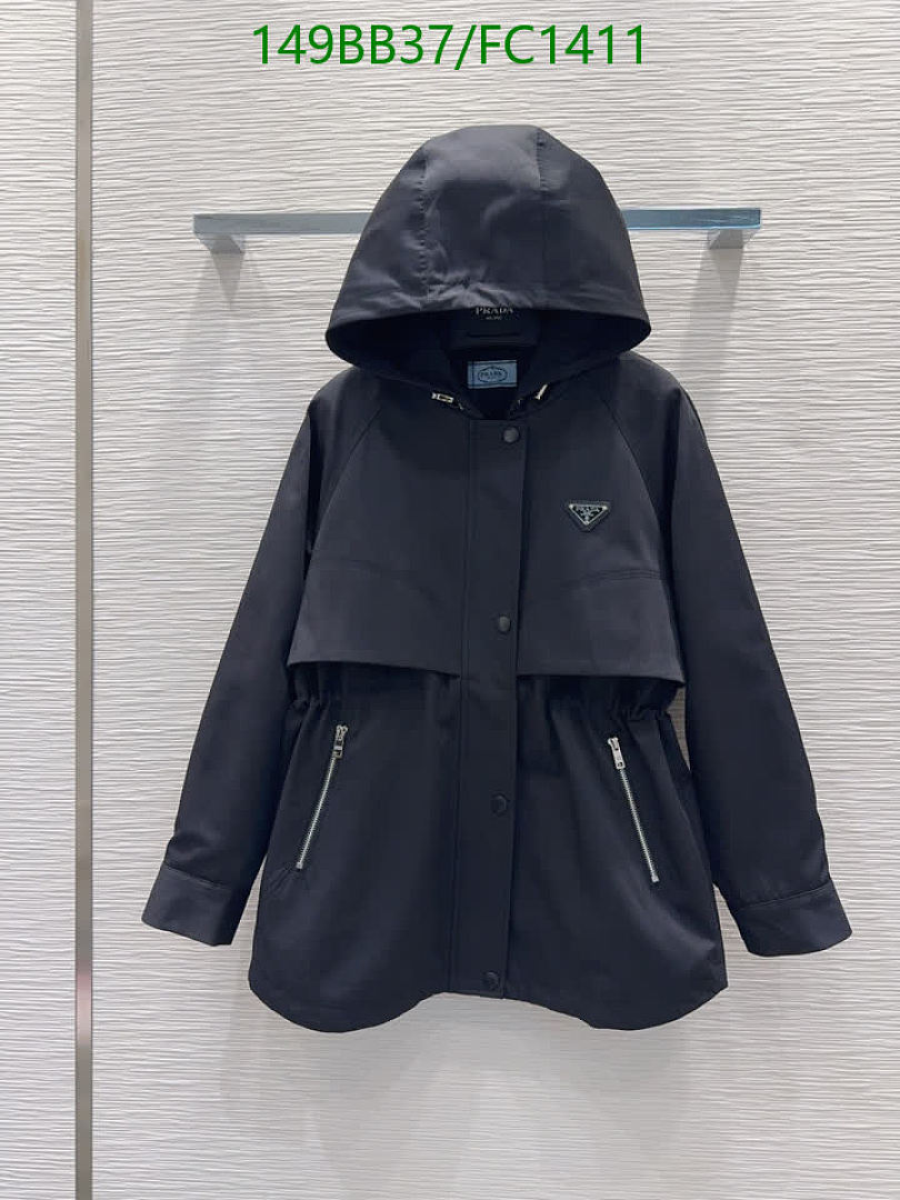 Prada-Clothing Code: FC1411 $: 149USD