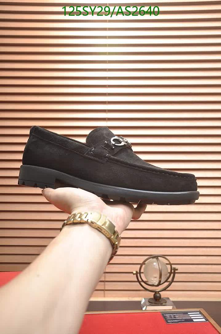 Ferragamo-Men shoes Code: AS2640 $: 125USD