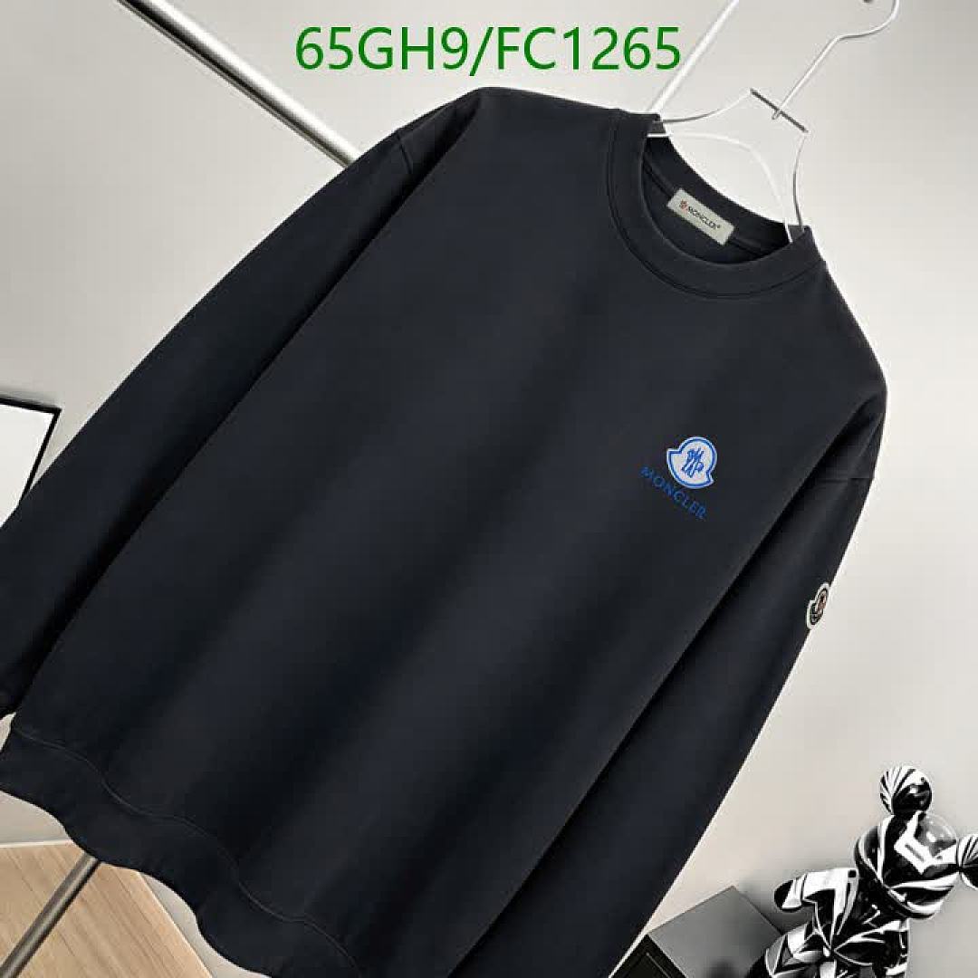 Moncler-Clothing Code: FC1265 $: 65USD