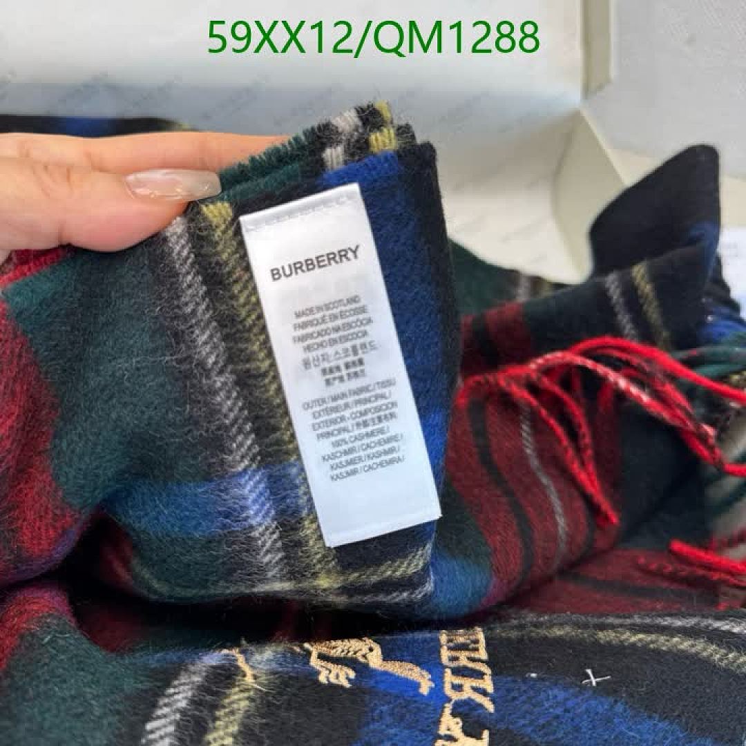 Burberry-Scarves Code: QM1288 $: 59USD