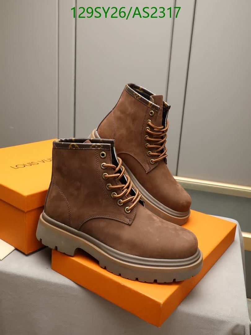 LV-Men shoes Code: AS2317 $: 129USD