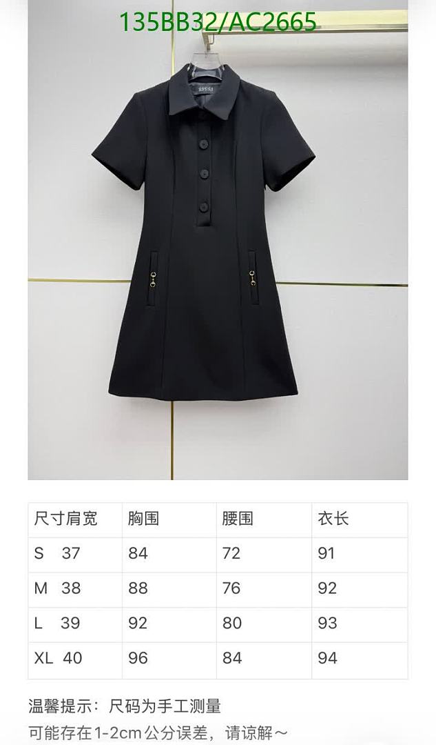 Gucci-Clothing Code: AC2665 $: 135USD
