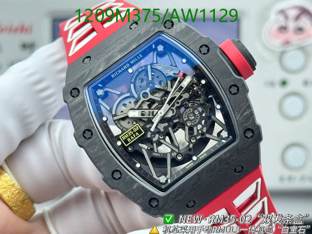 Richard Mille-WatchesMirror Quality Code: AW1129 $: 1209USD