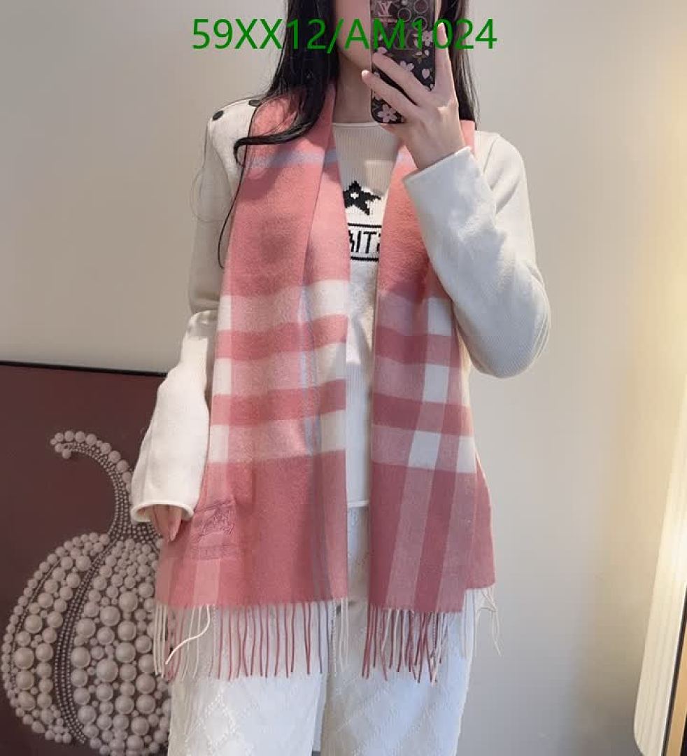 Burberry-Scarves Code: AM1024 $: 59USD