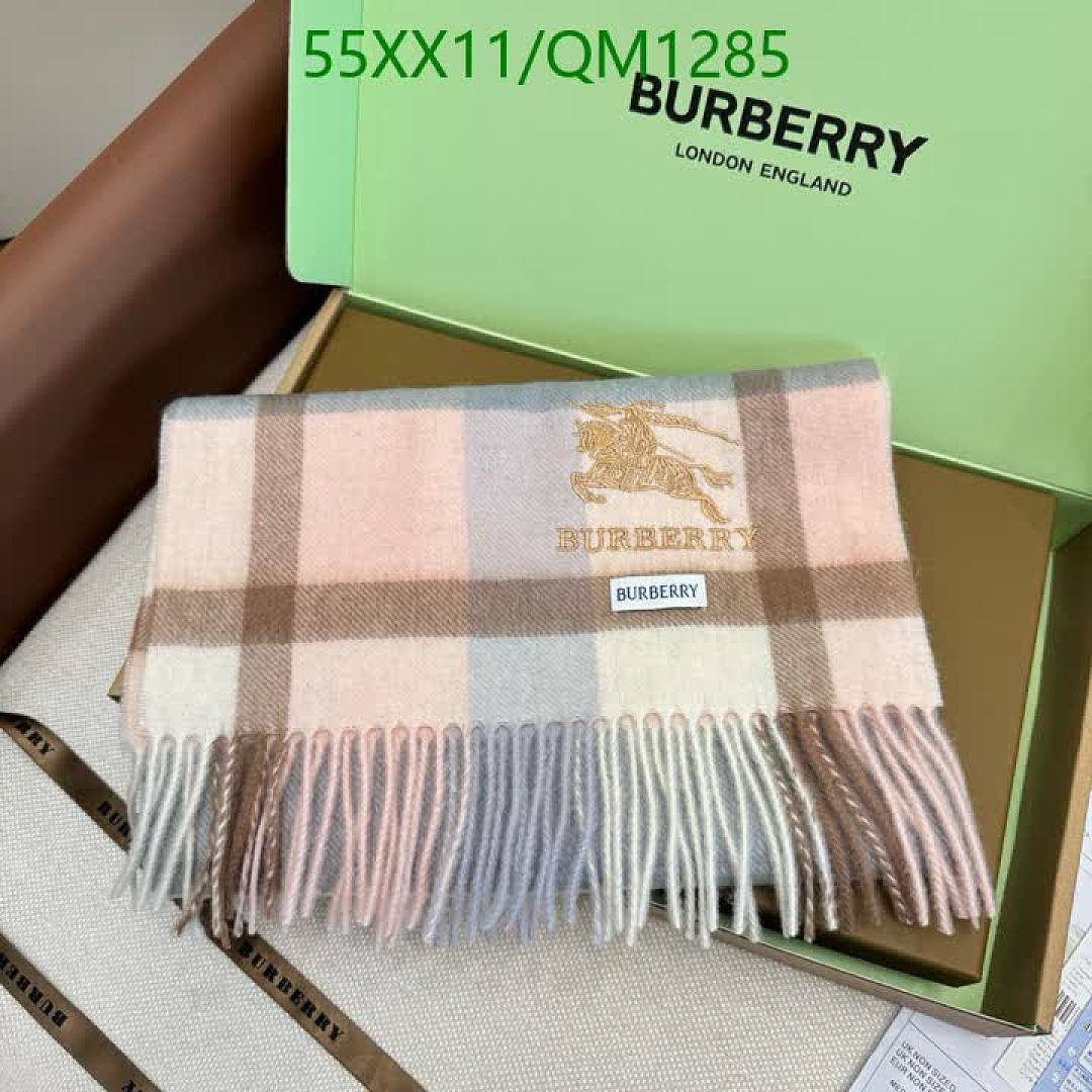 Burberry-Scarves Code: QM1285 $: 55USD