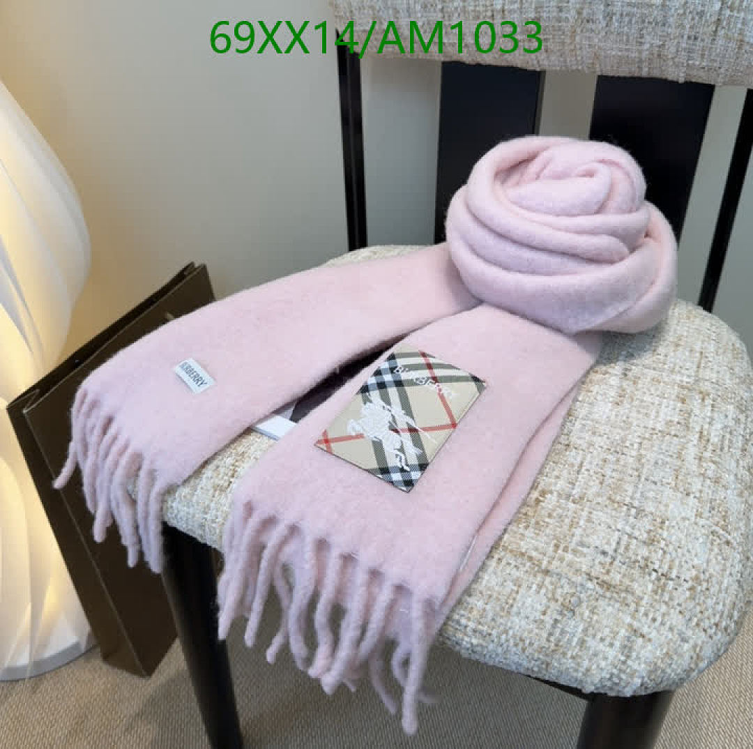 Burberry-Scarves Code: AM1033 $: 69USD
