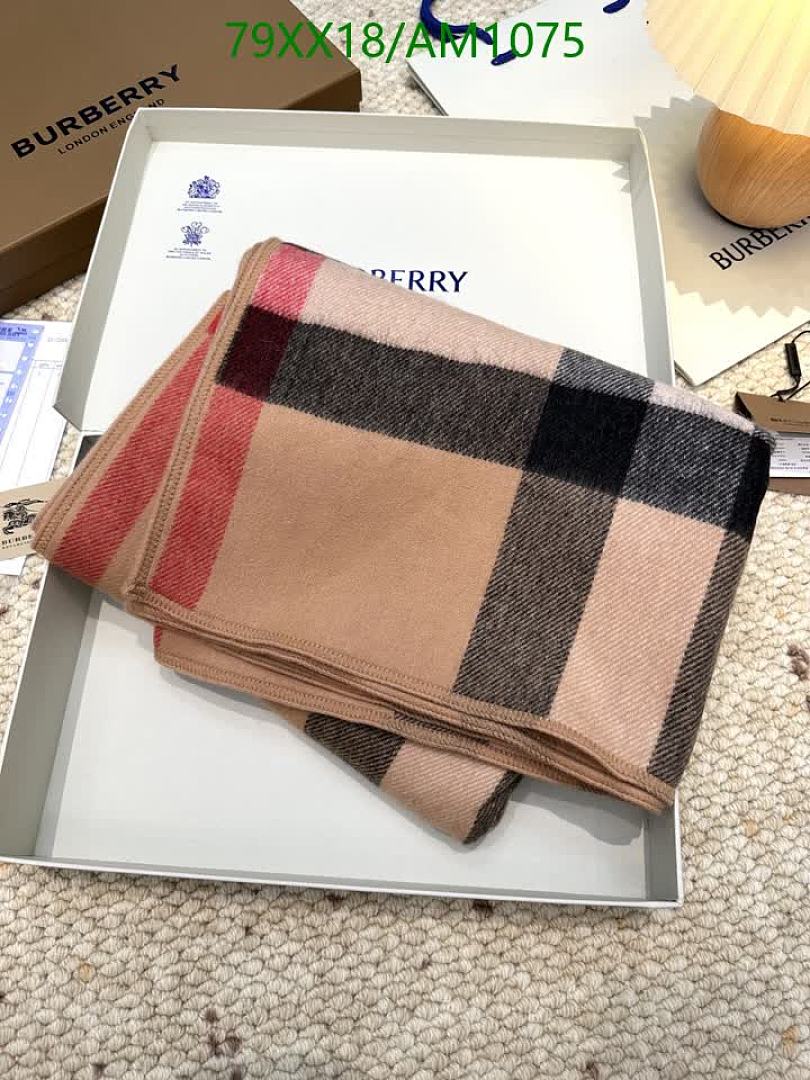 Burberry-Scarves Code: AM1075 $: 79USD