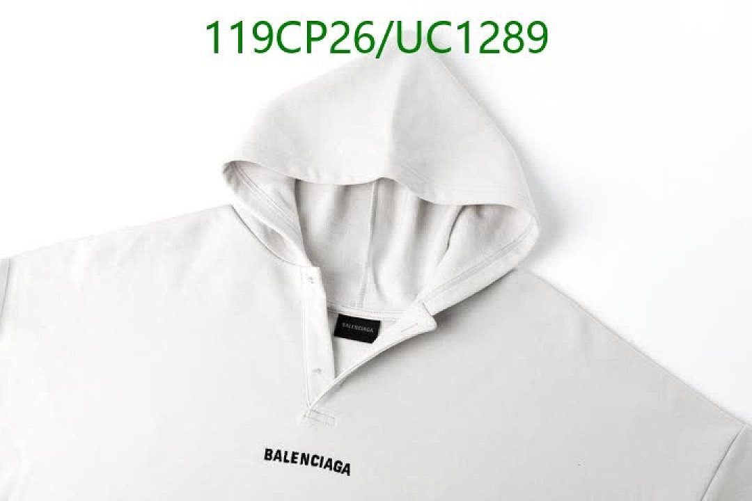 Balenciaga-Clothing Code: UC1289 $: 119USD