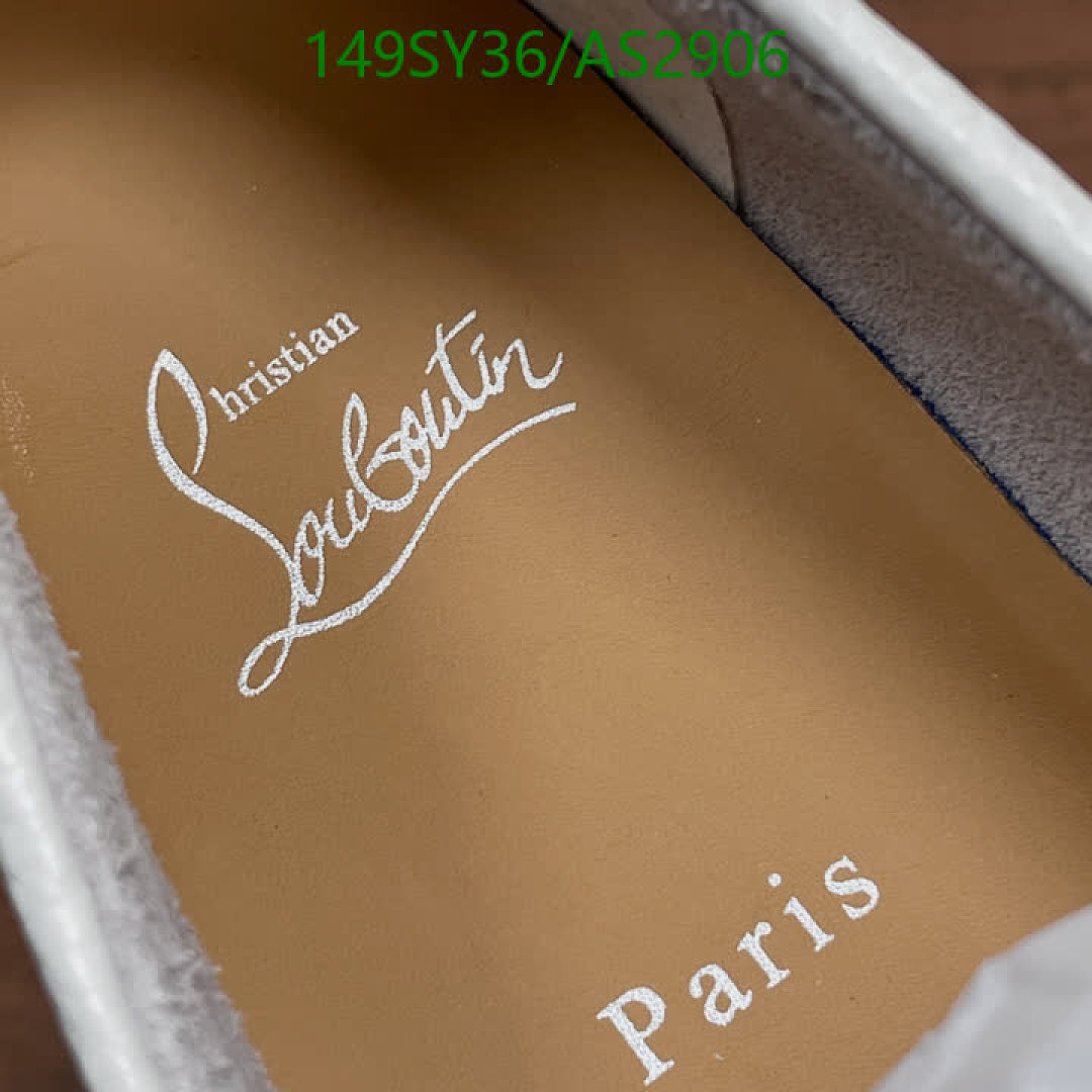 Christian Louboutin-Men shoes Code: AS2906 $: 149USD