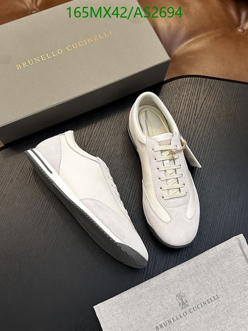 Brunello Cucinelli-Men shoes Code: AS2694 $: 165USD