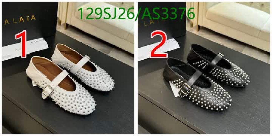 Alaia-Women Shoes Code: AS3376 $: 129USD